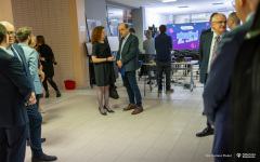 2024.02.29 Otwarcie Laboratorium Elektronicznej Aparatury Medycznej fot.Dariusz Piekut