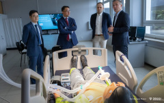 2024.02.29 Otwarcie Laboratorium Elektronicznej Aparatury Medycznej fot.Dariusz Piekut