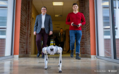 2023.10.31 Robo-Pies Wydział Mechaniczny fot.Dariusz Piekut PB