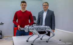 2023.10.31 Robo-Pies Wydział Mechaniczny fot.Dariusz Piekut PB