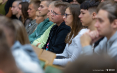Rozkład jazdy - jak się nie zgubić na studiach - spotkania studentów PB_fot. Dariusz Piekut