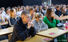 Rozkład jazdy - jak się nie zgubić na studiach - spotkania studentów PB_fot. Dariusz Piekut