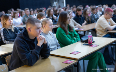 Rozkład jazdy - jak się nie zgubić na studiach - spotkania studentów PB_fot. Dariusz Piekut