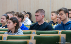 Rozkład jazdy - jak się nie zgubić na studiach - spotkania studentów PB_fot. Dariusz Piekut