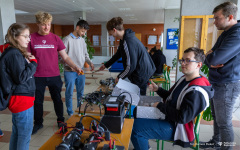 Rozkład jazdy - jak się nie zgubić na studiach - spotkania studentów PB_fot. Dariusz Piekut