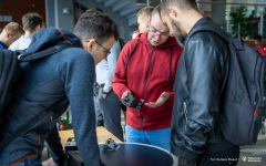 Rozkład jazdy - jak się nie zgubić na studiach - spotkania studentów PB_fot. Dariusz Piekut