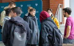 Rozkład jazdy - jak się nie zgubić na studiach - spotkania studentów PB_fot. Dariusz Piekut