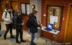 2023.12.19 Testy systemu ewakuacji ESWSE fot.Dariusz Piekut