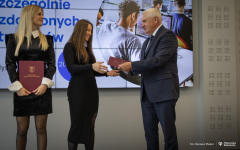 2023.12.12 Wręczenia aktów stypendialnych Prezydenta Miasta Białegostoku fot.Dariusz Piekut PB