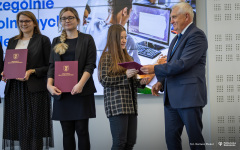 2023.12.12 Wręczenia aktów stypendialnych Prezydenta Miasta Białegostoku fot.Dariusz Piekut PB
