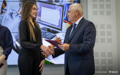 2023.12.12 Wręczenia aktów stypendialnych Prezydenta Miasta Białegostoku fot.Dariusz Piekut PB