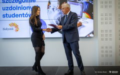2023.12.12 Wręczenia aktów stypendialnych Prezydenta Miasta Białegostoku fot.Dariusz Piekut PB
