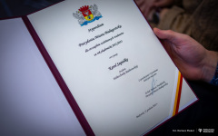 2023.12.12 Wręczenia aktów stypendialnych Prezydenta Miasta Białegostoku fot.Dariusz Piekut PB