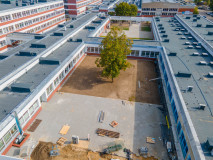 Politechnika Białostocka - kampus z drona