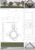 Projekt Muzejon. Muzeum Pamięci Romów - wizualizacja. Autor: Tomasz Łaszczuk