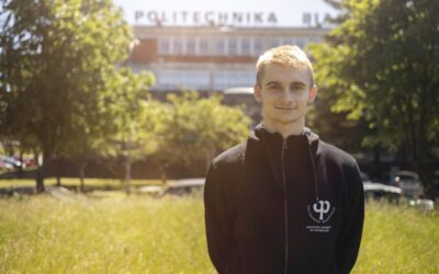 Kacper Jurczak, student logistyki, to nasz reprezentant na uniwersyteckich mistrzostwach świata w finswimmingu w Tomsku