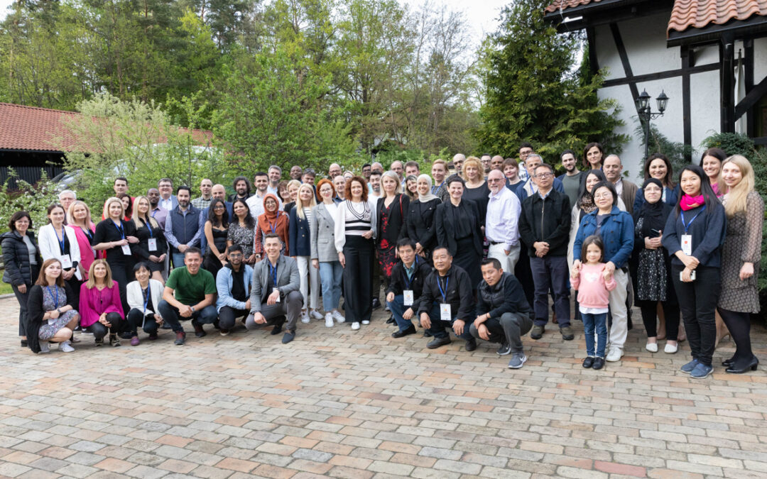 Uczestnicy International Staff Week Politechniki Białostockiej z wizytą w Supraślu