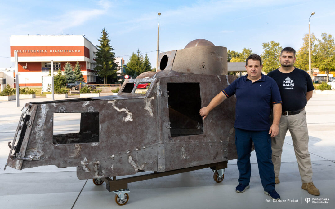 Politechnika Białostocka prowadzi prace nad oryginalnym wyglądem samochodu pancernego FAI-M dla Muzeum Wojska w Białymstoku