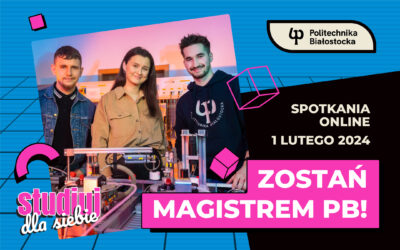 Zostań magistrem PB! Wejdź na wyższy poziom specjalizacji!