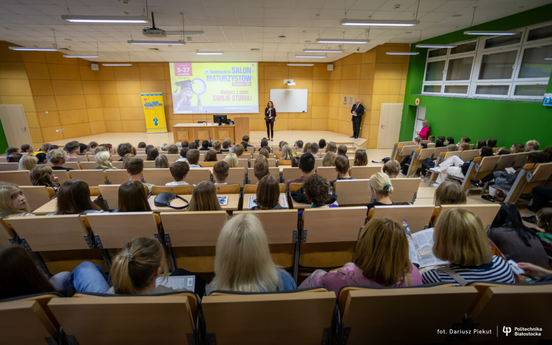 4 tysiące uczniów i nauczycieli odwiedziło Białostocki Salon Maturzystów Perspektywy 2024 w Politechnice Białostockiej!