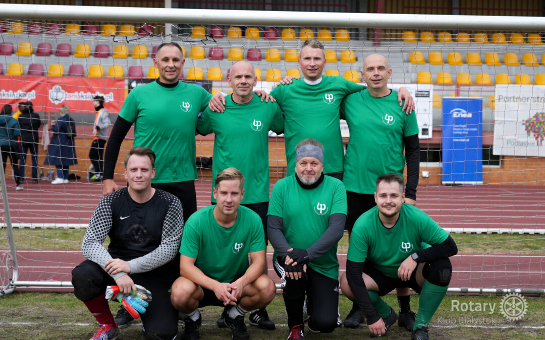 Sukces drużyny Politechniki Białostockiej w XIII Turnieju Charytatywnym Piłki Nożnej "Rotary Cup"