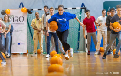 Pumpkin Party! Studenci zagraniczni wzięli udział w dyniowych wyścigach w Politechnice Białostockiej