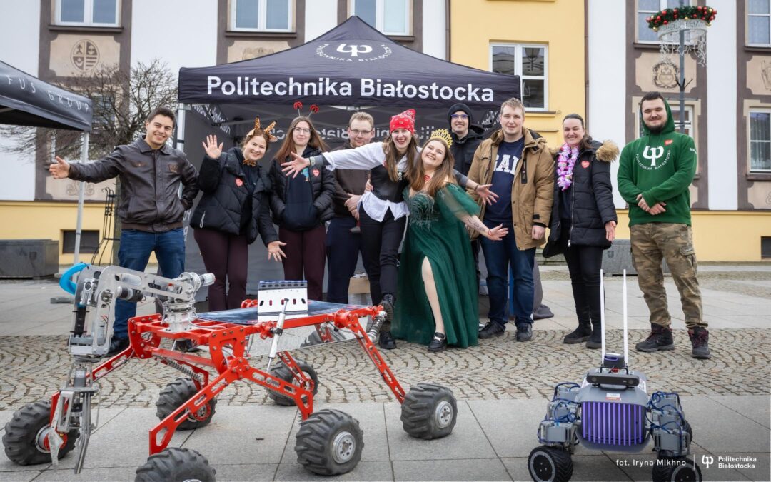 WOŚP 2025! Studenci Politechniki Białostockiej grali z Orkiestrą!