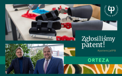 Rehabilitacja. Orteza stawu kolanowego – Politechnika Białostocka zgłosiła patent