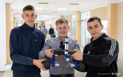 Konkurs o indeks Politechniki Białostockiej El-Robo-Mech! 41 uczniów zaprezentowało 16 projektów