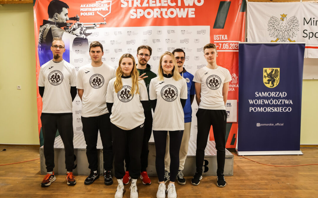 Akademickie Mistrzostwa Polski w strzelectwie sportowym. Politechnika Białostocka na podium
