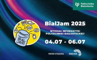 Politechnika Białostocka organizuje BialJam 2025. Największy konkurs tworzenia gier wideo w Podlaskiem  4-6 lipca 2025