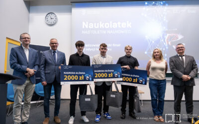 Konkurs „NAUKOLATEK – Nastoletni Naukowiec”. Zwycięzcy finału międzywojewódzkiego