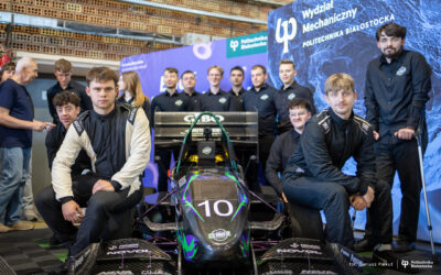 Bolid CMS-10 Formula Student zespołu Cerber Motorsport z Politechniki Białostockiej