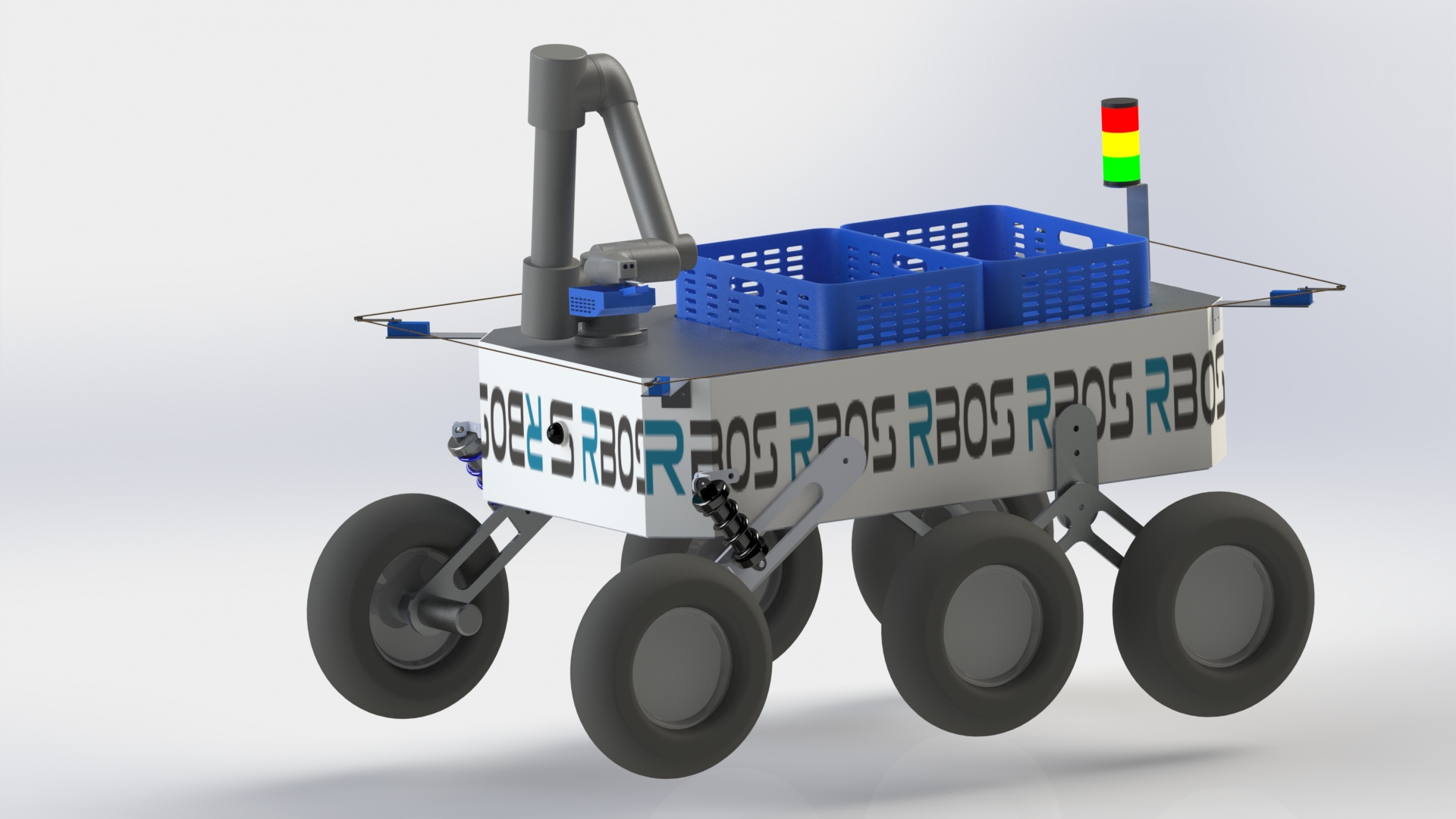 Robot R-BOS może zautomatyzować zbiór truskawek. Politechnika Białostocka wsparła startup w programie Hub of Talents 3