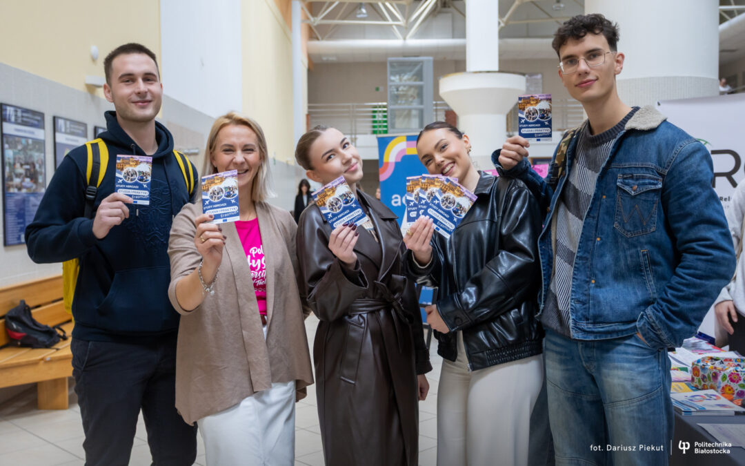 „Erasmus Days 2025” w Politechnice Białostockiej – spotkania, prezentacje i rozmowy o międzynarodowych możliwościach