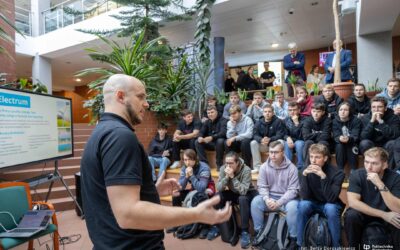 ,,Kawka z przedsiębiorcą” – spotkania studentów z przedstawicielami firm na Wydziale Elektrycznym Politechniki Białostockiej
