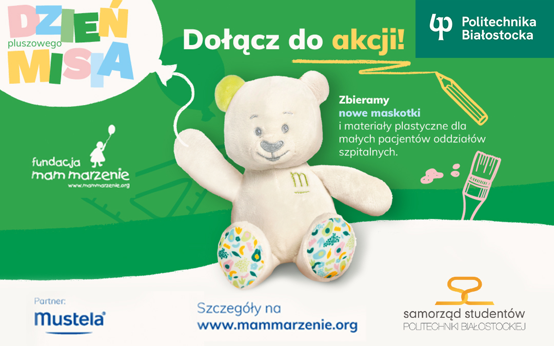 Dzień Pluszowego Misia! Zbieramy maskotki dla dzieci w szpitalach!