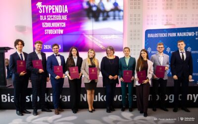 Studenci Politechniki Białostockiej w gronie stypendystów Prezydenta Miasta Białegostoku