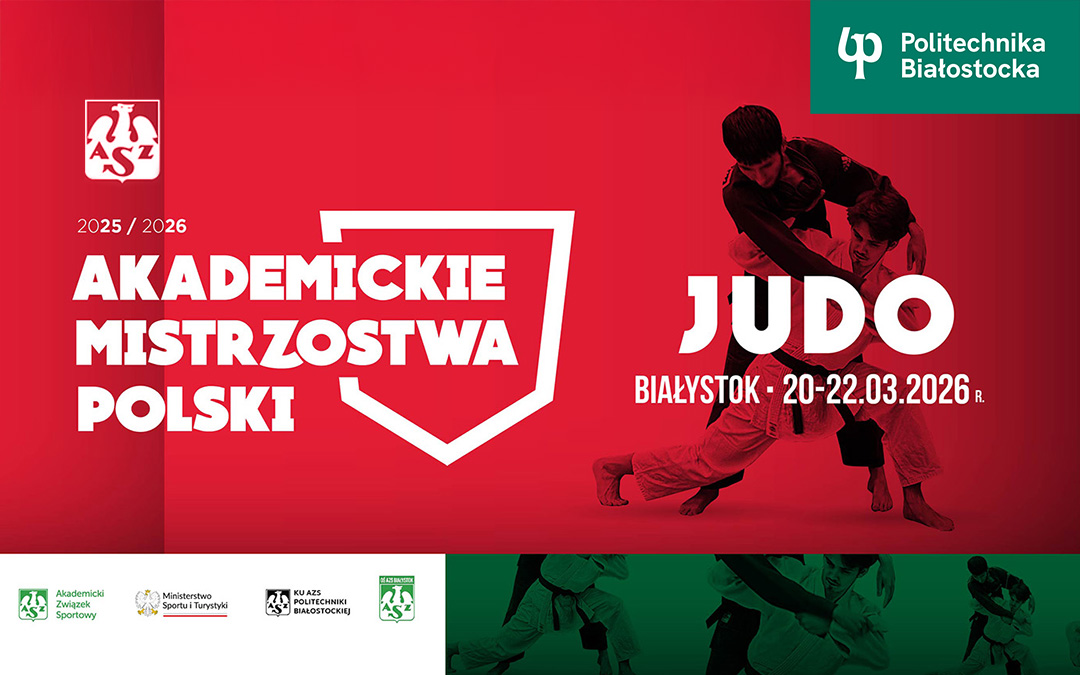 Akademickie Centrum Sportu Politechniki Białostockiej po raz ósmy będzie gospodarzem Akademickich Mistrzostw Polski w Judo