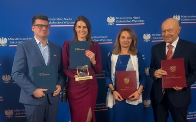 Naukowcy Politechniki Białostockiej nagrodzeni przez ministra na Gali Nauki Polskiej 2026