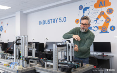 Wydział Mechaniczny Politechniki Białostockiej otworzył Smart Factory Lab – Laboratorium Inteligentnych Systemów Produkcyjnych