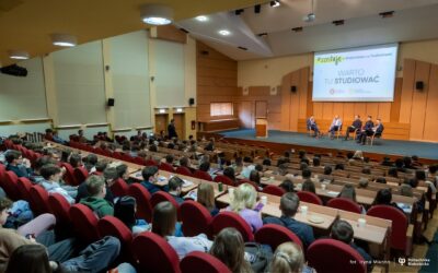 Politechnika Białostocka spotkała się z maturzystami w ramach akcji Zostaję w Białymstoku, zostaję w Podlaskiem