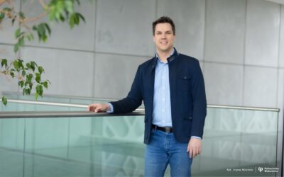 Dr inż. Jakub Augustyniak z Wydziału Mechanicznego Politechniki Białostockiej prowadzi nieniszczące badania materiałów kompozytowych