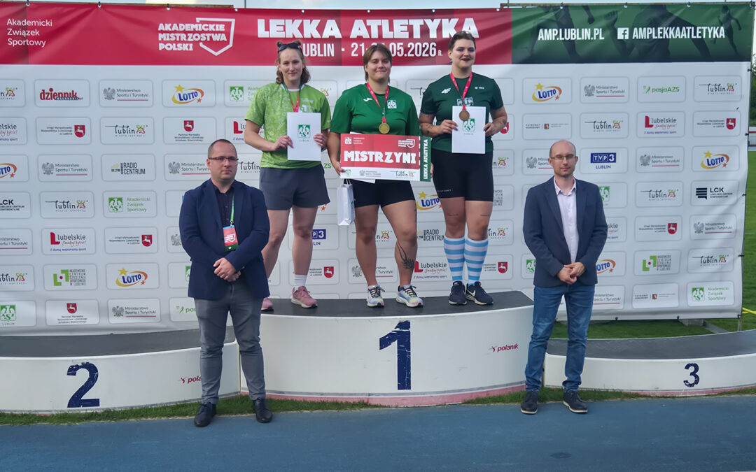 Zuzanna Maślana – Akademicka Mistrzyni Polski 2026 w pchnięciu kulą
