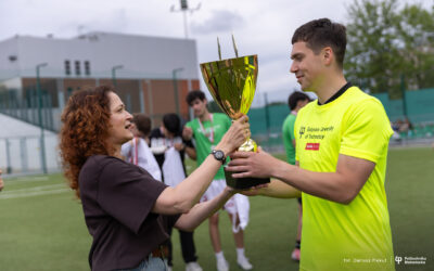 Zakończyło się sportowe święto integracji. IV Turniej Piłki Nożnej BUT CUP w Politechnice Białostockiej wygrał zespół Inazuma Eleven