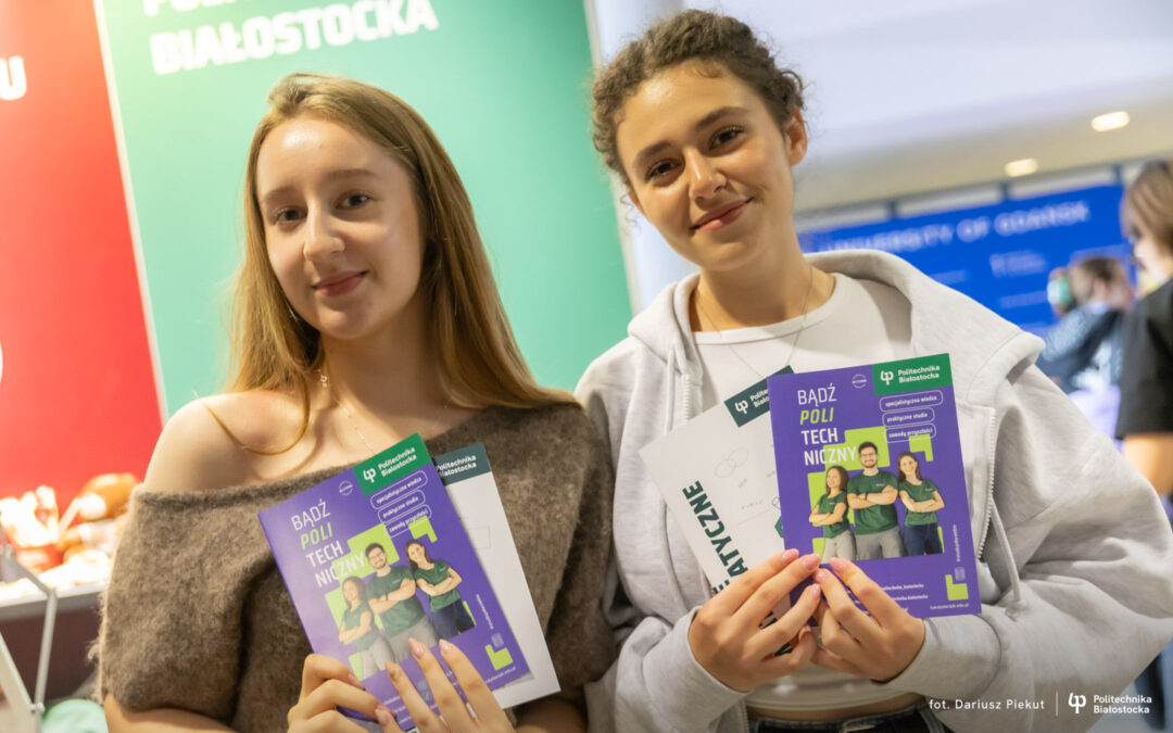 Politechnika Białostocka zaprezentowała 32 kierunki studiów na Gdańskim Salonie Maturzystów Perspektywy 2026